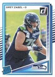 2025 Donruss Base Set Grey Zabel #366 card