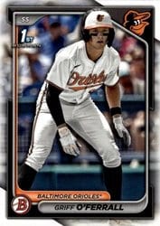 2024 Bowman Draft Base Set Griff O'Ferrall #BD-21 card