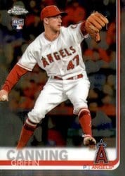 2019 Topps Chrome Update Base Set Griffin Canning #31 card