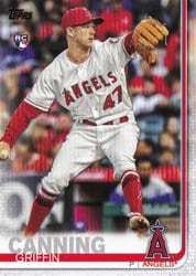 2019 Topps Update Base Set Griffin Canning #US200 card