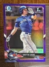 2018 Bowman Draft Griffin Conine #BDC-153 card