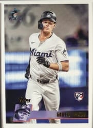 2025 Topps Archives Base Set Griffin Conine #123 card