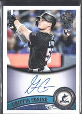 2025 Topps Archives Fan Favorite Autographs 2011 Griffin Conine #11FFA-GC card