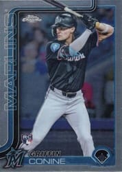 2025 Topps Chrome Base Set Griffin Conine #86 card