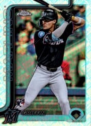 2025 Topps Chrome Logofractor Edition Base Set Griffin Conine #86 card