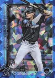 2025 Topps Chrome Sapphire Base Set Griffin Conine #86 card