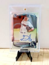 2025 Bowman Draft Chrome Prospect Autographs Griffin Hugus #CPA-GH card