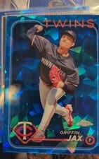 2024 Topps Chrome Update Sapphire Edition Base Set Griffin Jax #USCS43 card