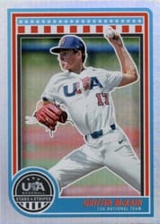 2025 Panini Stars & Stripes Base Set Griffin McKain #62 card