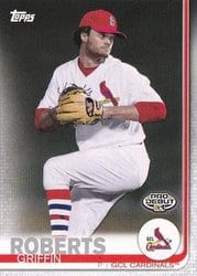 2019 Topps Pro Debut Base Set Griffin Roberts #40 card