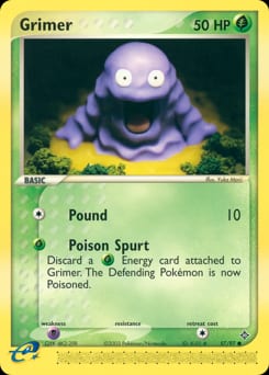 Dragon Grimer #57 card