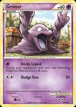 HS—Undaunted Grimer #50 card