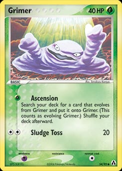2006 Legend Maker Grimer #54 card
