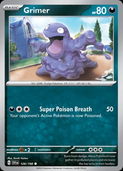 Scarlet & Violet Grimer #126 card