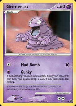 Secret Wonders Grimer #88 card