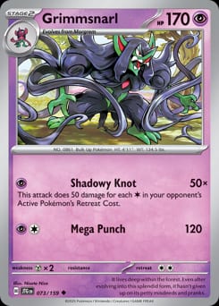 Journey Together Grimmsnarl #73 card