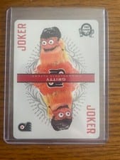 2021-22 O-Pee-Chee Playing Cards Gritty #JOKER* card