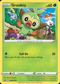 SWSH Black Star Promos Grookey #SWSH070 card