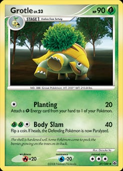 Majestic Dawn Grotle #37 card
