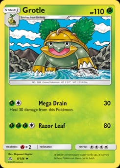 Ultra Prism Grotle #8 card