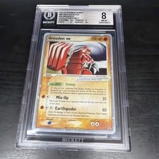 2003 Nintendo Black Star Promos Groudon ex #38