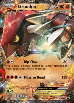 XY Black Star Promos Groudon-EX #XY42 card