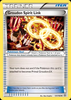 Primal Clash Groudon Spirit Link #131 card
