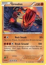 XY Black Star Promos Groudon #XY52 card