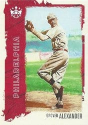 2021 Panini Diamond Kings Base Set Grover Alexander #107 card
