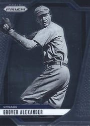 2025 Panini Prizm Base Set Grover Alexander #102 card