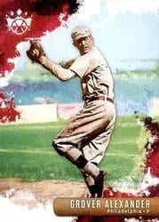 2019 Panini Diamond Kings Base Set Grover Cleveland Alexander #13 card