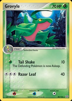 Emerald Grovyle #28 card