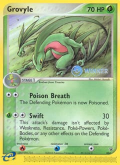 Nintendo Black Star Promos Grovyle #4 card