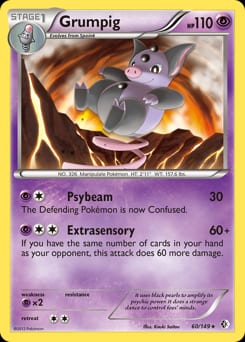 Boundaries Crossed Grumpig #60 card