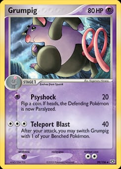 Emerald Grumpig #29 card