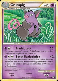 HS—Triumphant Grumpig #23 card
