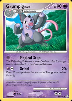 Legends Awakened Grumpig #56 card