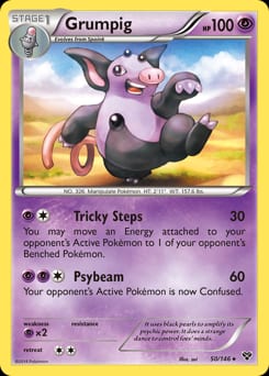 XY Grumpig #50 card
