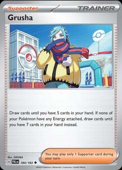 2023 Paldea Evolved Grusha #184