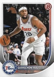 2025-26 Bowman Base Set Guerschon Yabusele #155 card