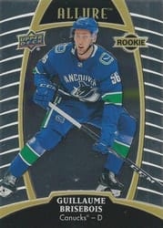 2019-20 Upper Deck Allure Base Set Guillaume Brisebois #63 card