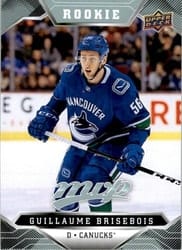 2019-20 Upper Deck MVP Base Set Guillaume Brisebois #224 card