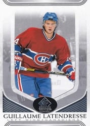 2020-21 SP Signature Edition Legends Base Set Guillaume Latendresse #235 card