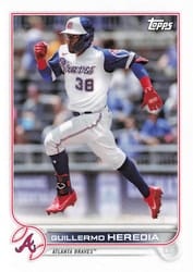 2022 Topps Mini Base Set Guillermo Heredia #610 card