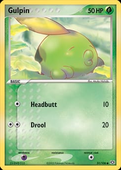Emerald Gulpin #51 card