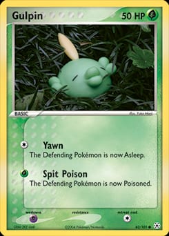 Hidden Legends Gulpin #62 card