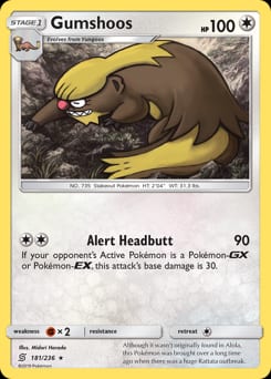 Unified Minds Gumshoos #181 card