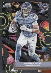 2025 Topps Cosmic Chrome Base Set Gunnar Helm #197 card
