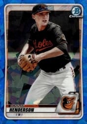 2020 Bowman Sapphire Edition Base Set Gunnar Henderson #BCP-134 card