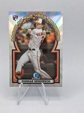 2023 Bowman Chrome Rookie of the Year Favorites Gunnar Henderson #ROYF-15 card